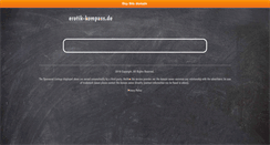 Desktop Screenshot of erotik-kompass.de